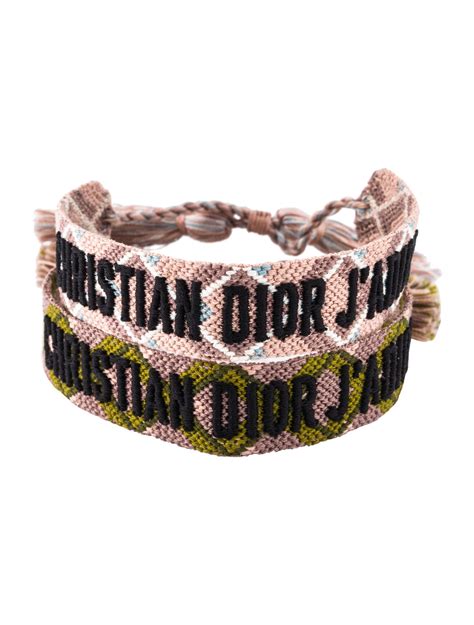 christian dior bracelet sale|christian dior bracelet woven price.